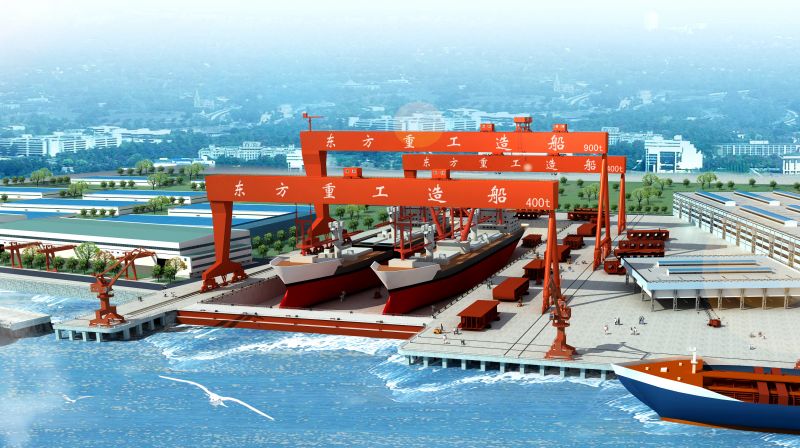 1、江苏东方重工420m×142m五十万吨级船坞——全景模拟.jpg